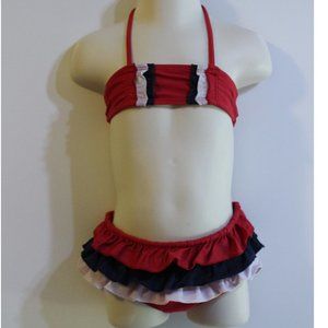 Wave Zone Baby Girl's Bikini Swim Nosuit Size 18 Months